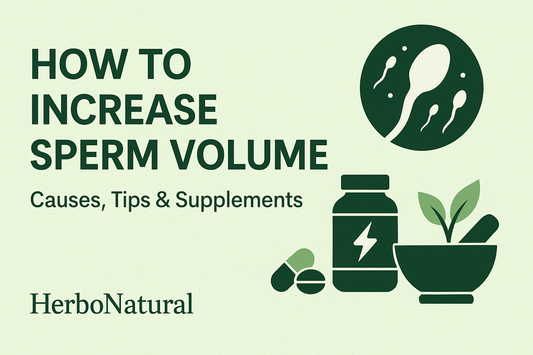 How to Increase Sperm Volume | Causes, Tips & Supplements