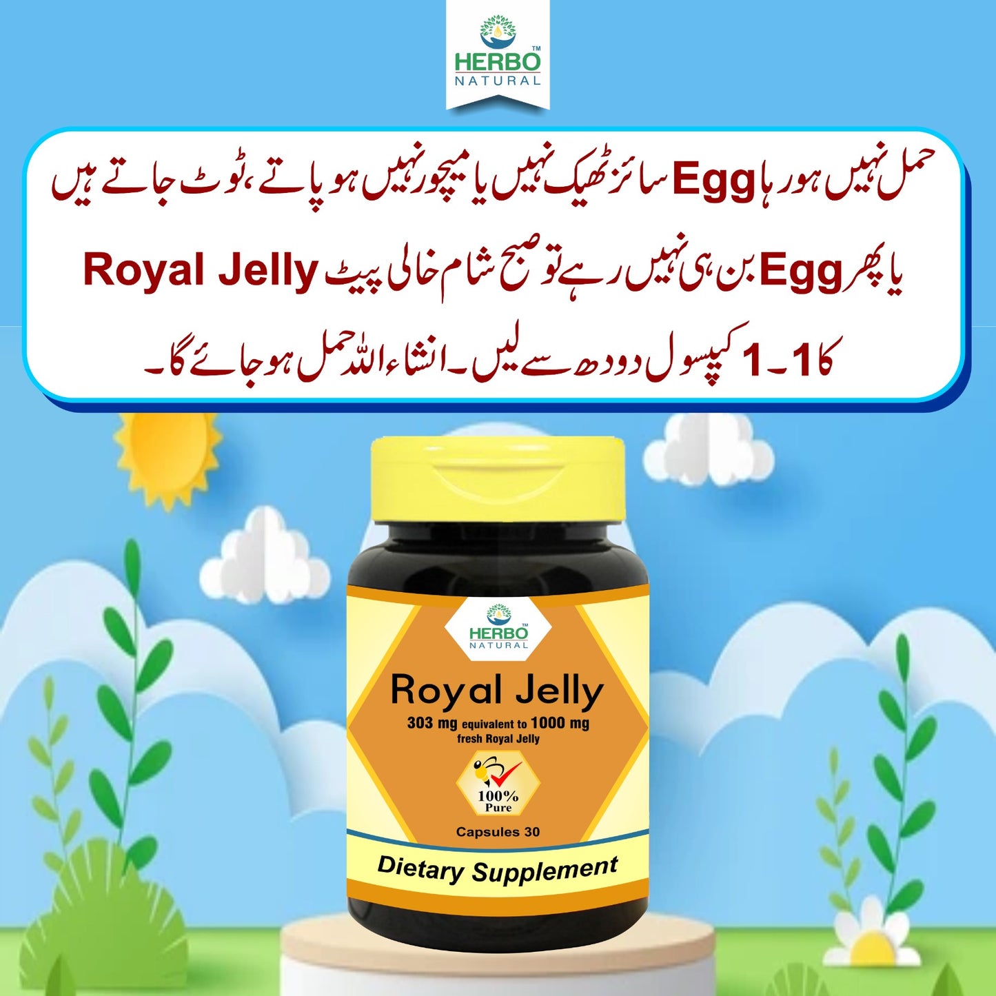 Royal Jelly Capsules (Pack of 2)