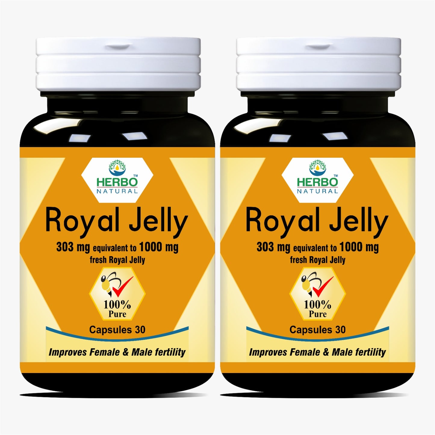 Royal Jelly Capsules (Pack of 2)