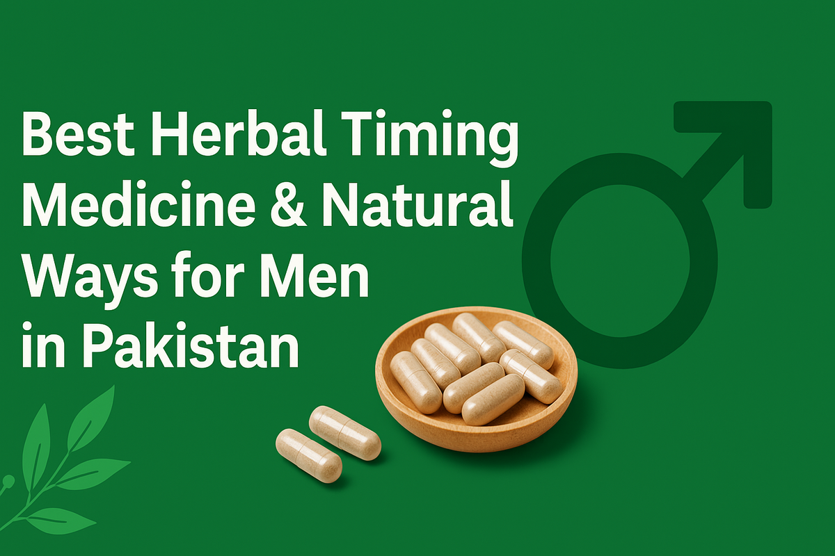Best Herbal Timing Medicine & Natural Ways for Men in Pakistan – Herbo ...