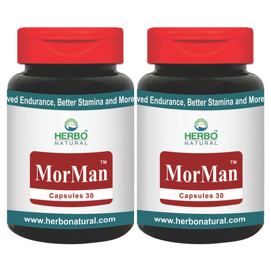 MorMan Capsules (Pack of 2) Herbo Natural