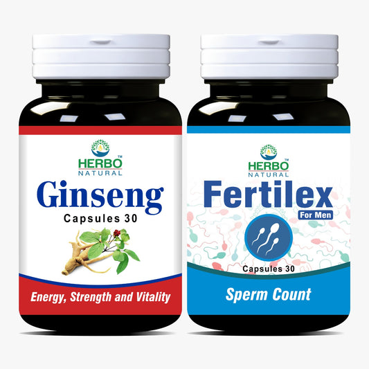 Fertilex & Ginseng Capsules (Pack of 2)