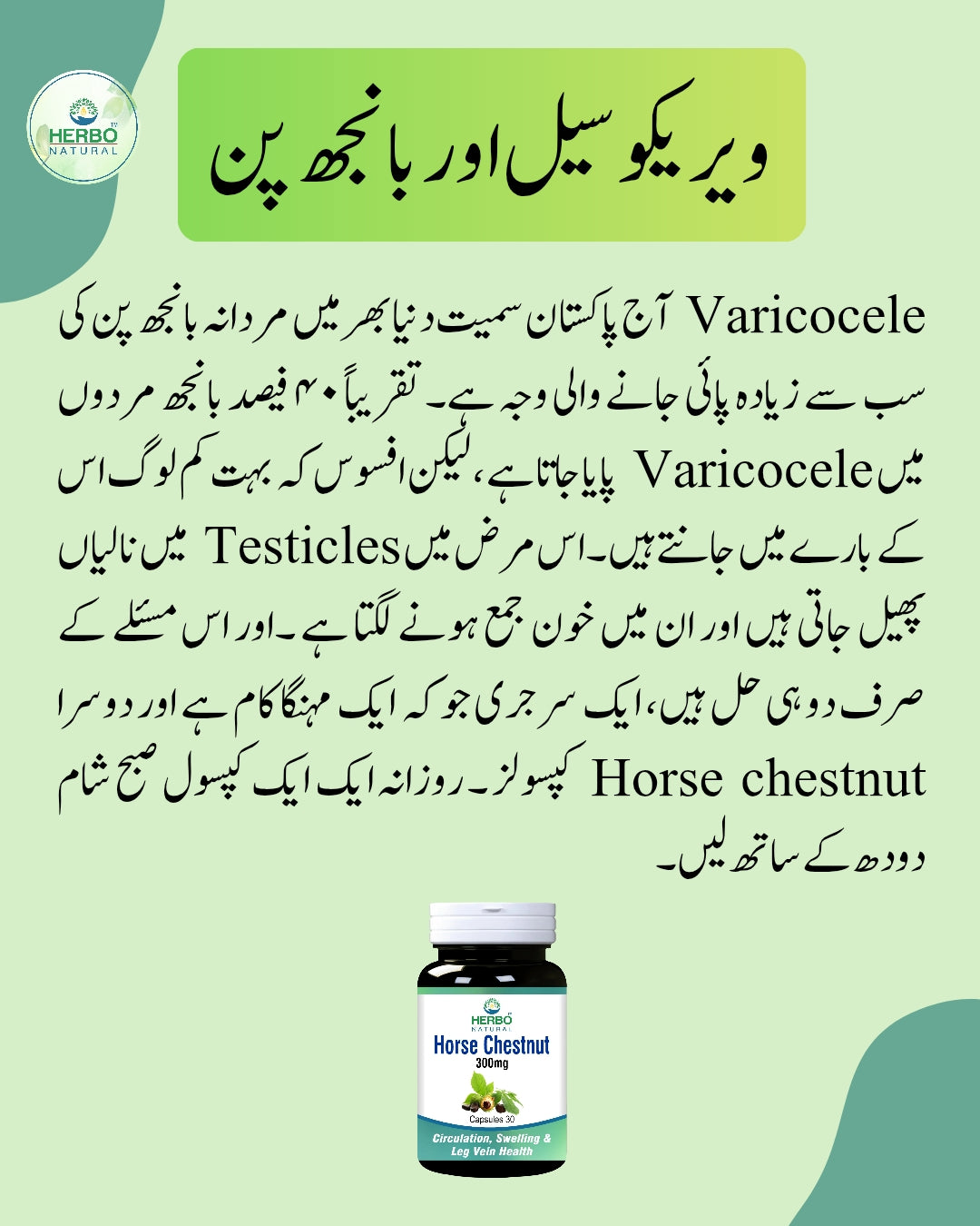 Horse Chestnut Capsules (Pack of 2)
