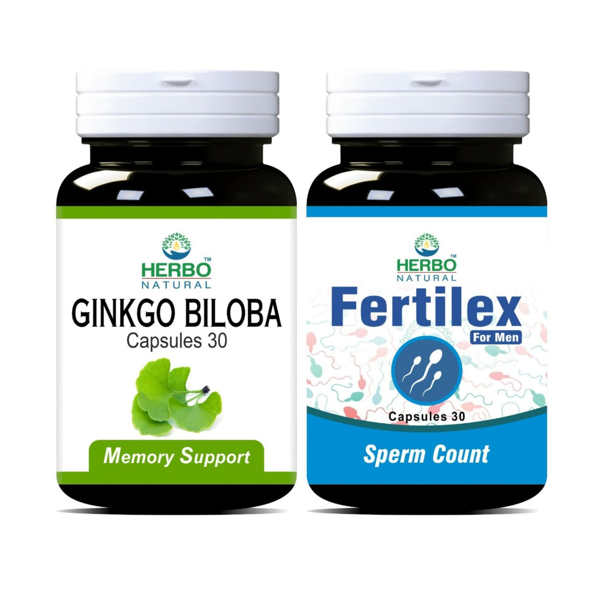 Fertilex & Ginkgo biloba Capsules (Pack of 2)